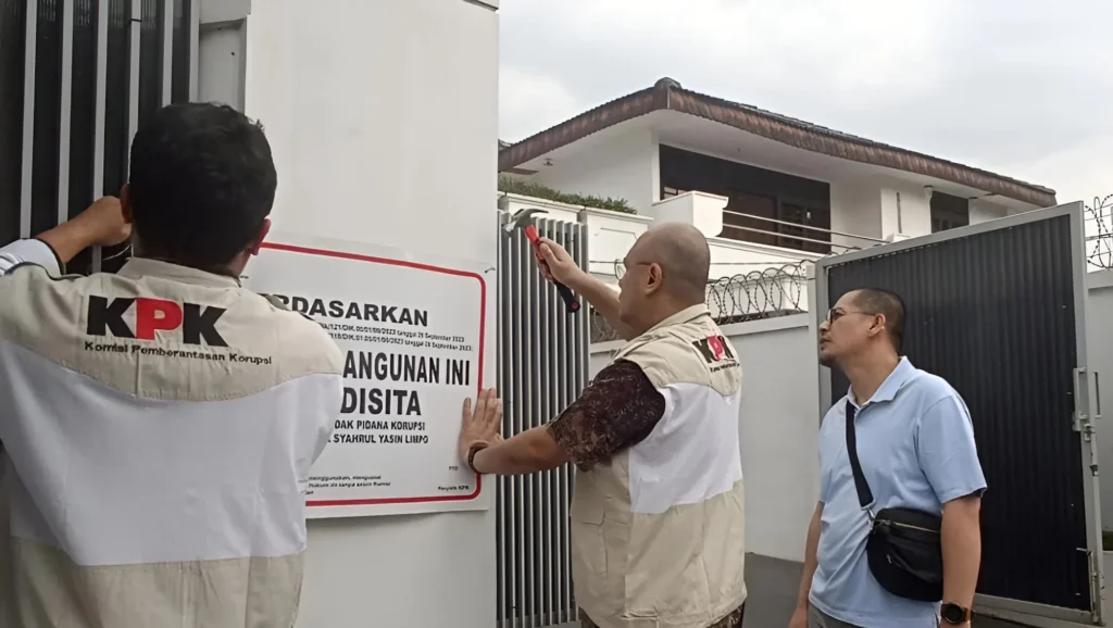 Dokumentasi rumah mewah milik mantan Menteri Pertanian Syahrul Yasin Limpo (SYL) yang disita KPK. (Istimewa)