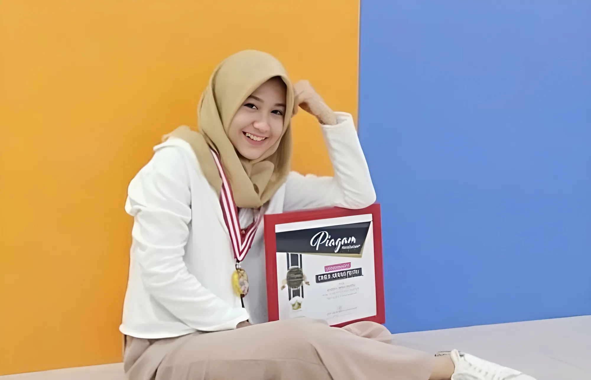 Foto: Influencer asal Makassar, Dhea Aisyah Putri.