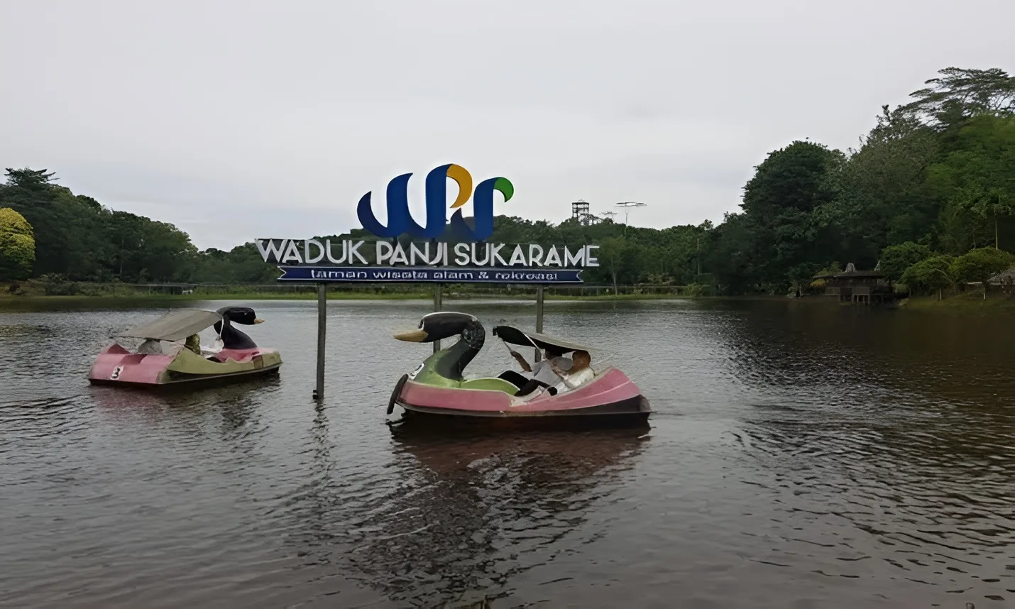 Foto : Waduk Panji yang terletak di Kelurahan Sukarame, Kecamatan Tenggarong (Istimewa)