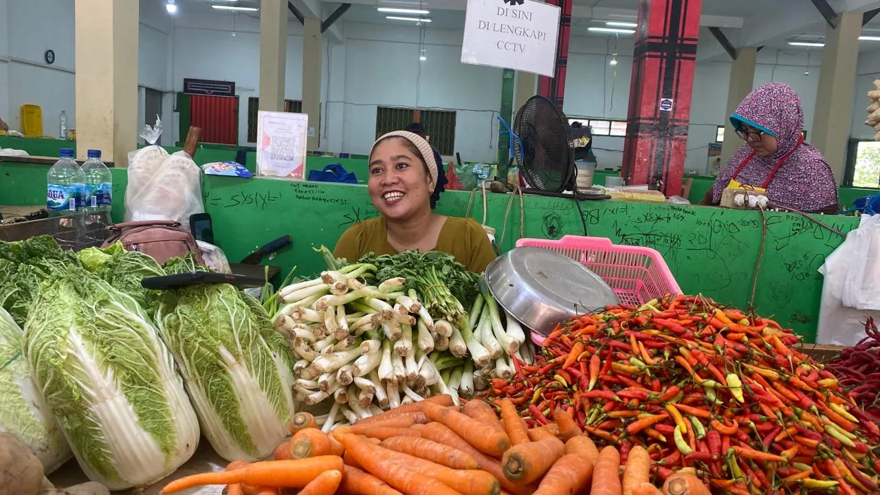 Foto: Ilustrasi Bahan Pokok di Pasar (Istimewa)